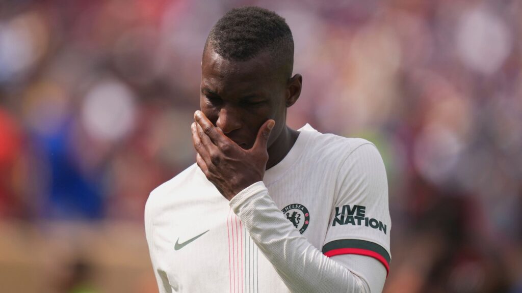 Nicolas Jackson Kartu Merah Chelsea Piala Dunia Klub temp