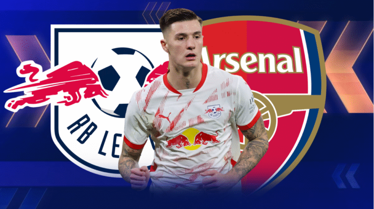 Benjamin Sesko Pengejaran Arsenal Nilai Pasar Minat RB Leipzig temp